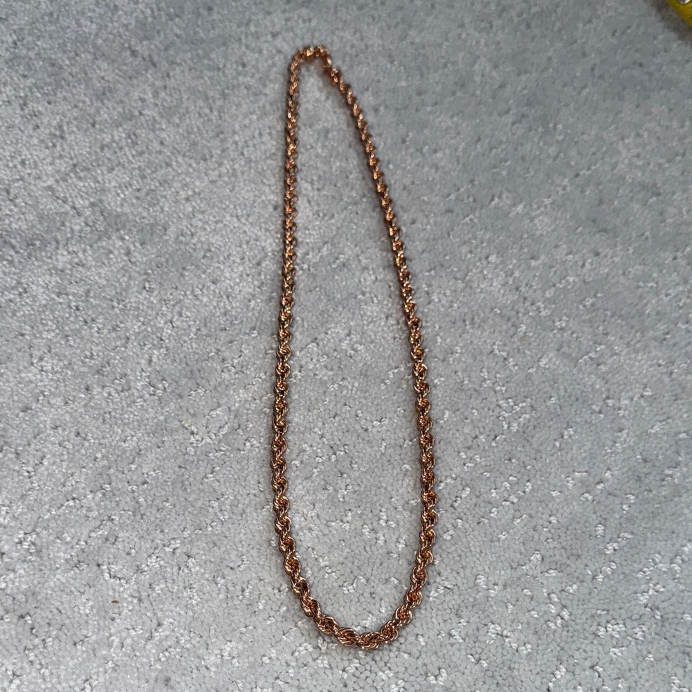 Milor Elegant Bronze Gold Necklace